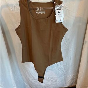 Ictive brown Bodysuit XL NWT